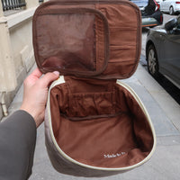 Vanity bag small beige / バニティバック スモール ベージュ