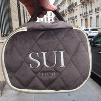 Vanity bag small gray / バニティバック スモール グレー