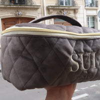 Vanity bag big gray / バニティバック ビッグ グレー