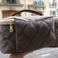 Vanity bag big gray / バニティバック ビッグ グレー