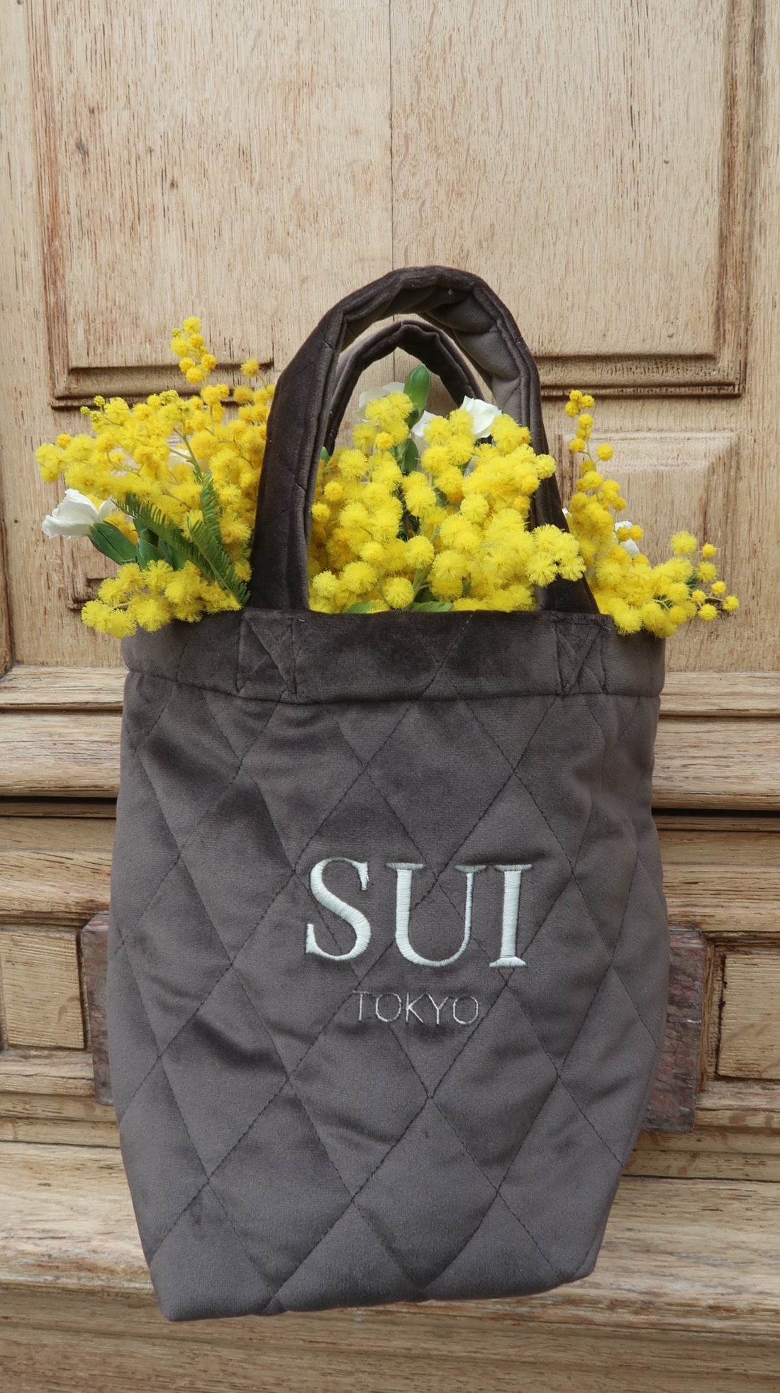 Petit tote gray / プチトート　グレー