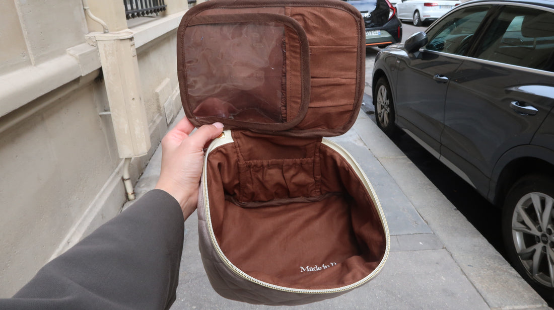 Vanity bag small beige / バニティバック　スモール　ベージュ