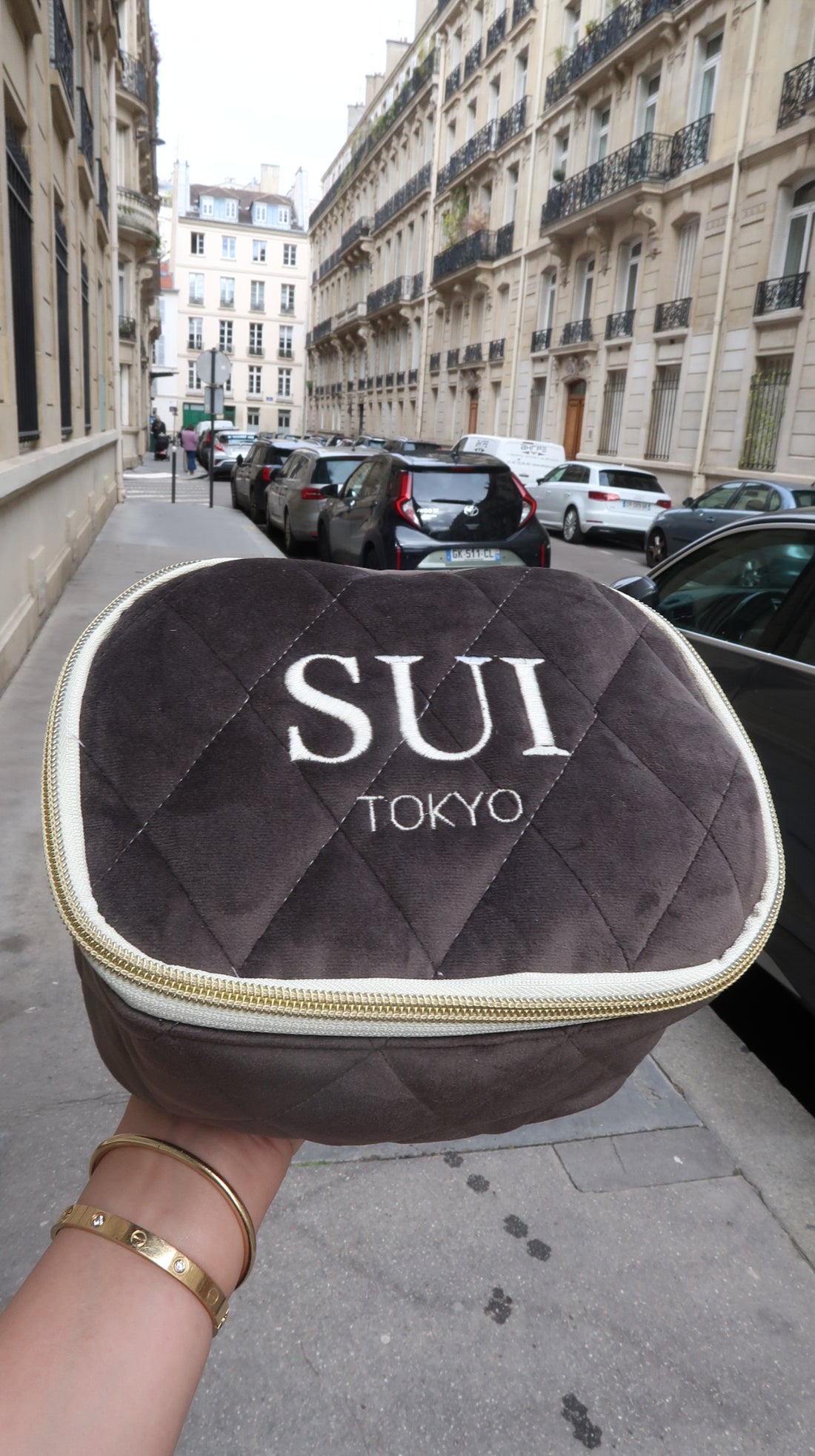 Vanity bag small gray / バニティバック　スモール　グレー